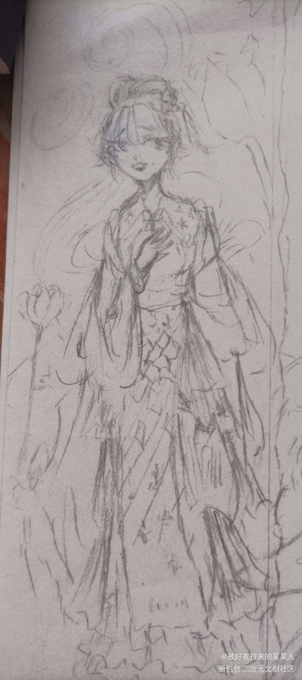 _手绘水彩绘画作品
