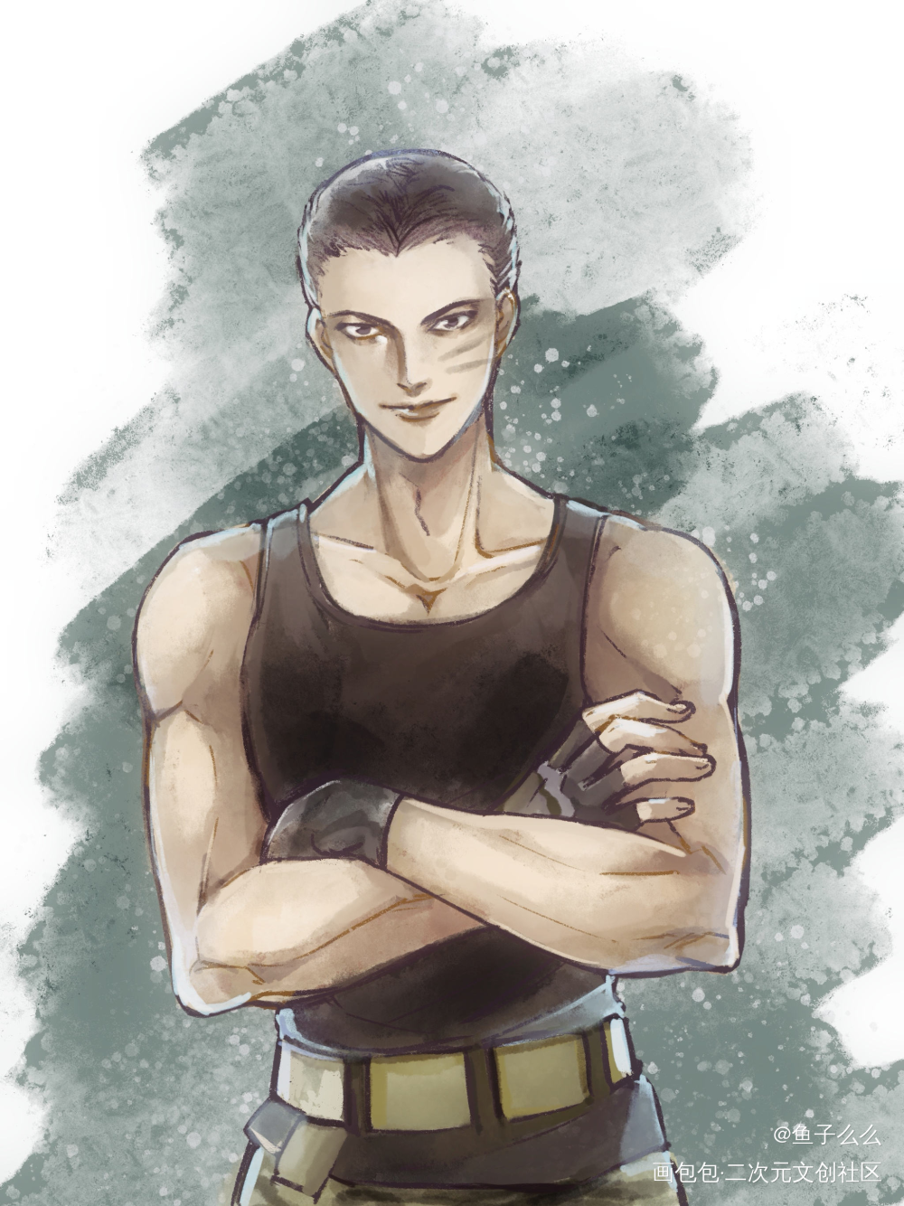 _小白杨188男团绘画作品