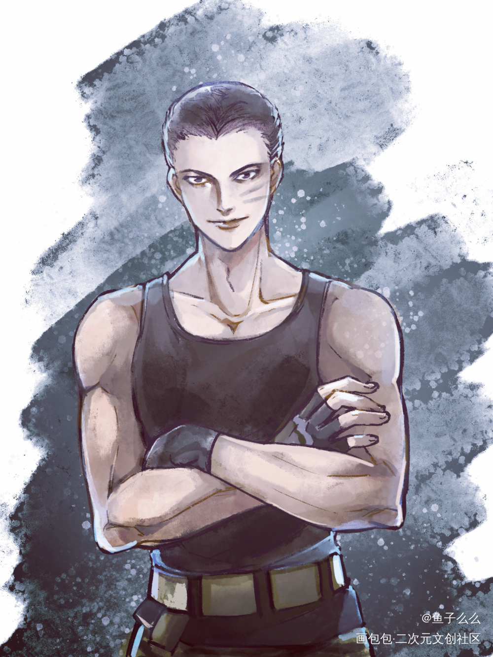 _小白杨188男团绘画作品
