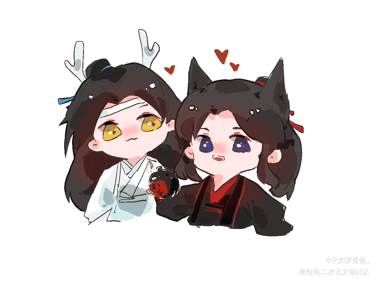 忘羡_魔道祖师忘羡绘画作品