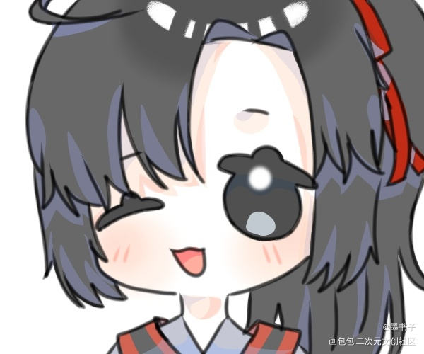 羡羡~_魔道祖师绘画作品