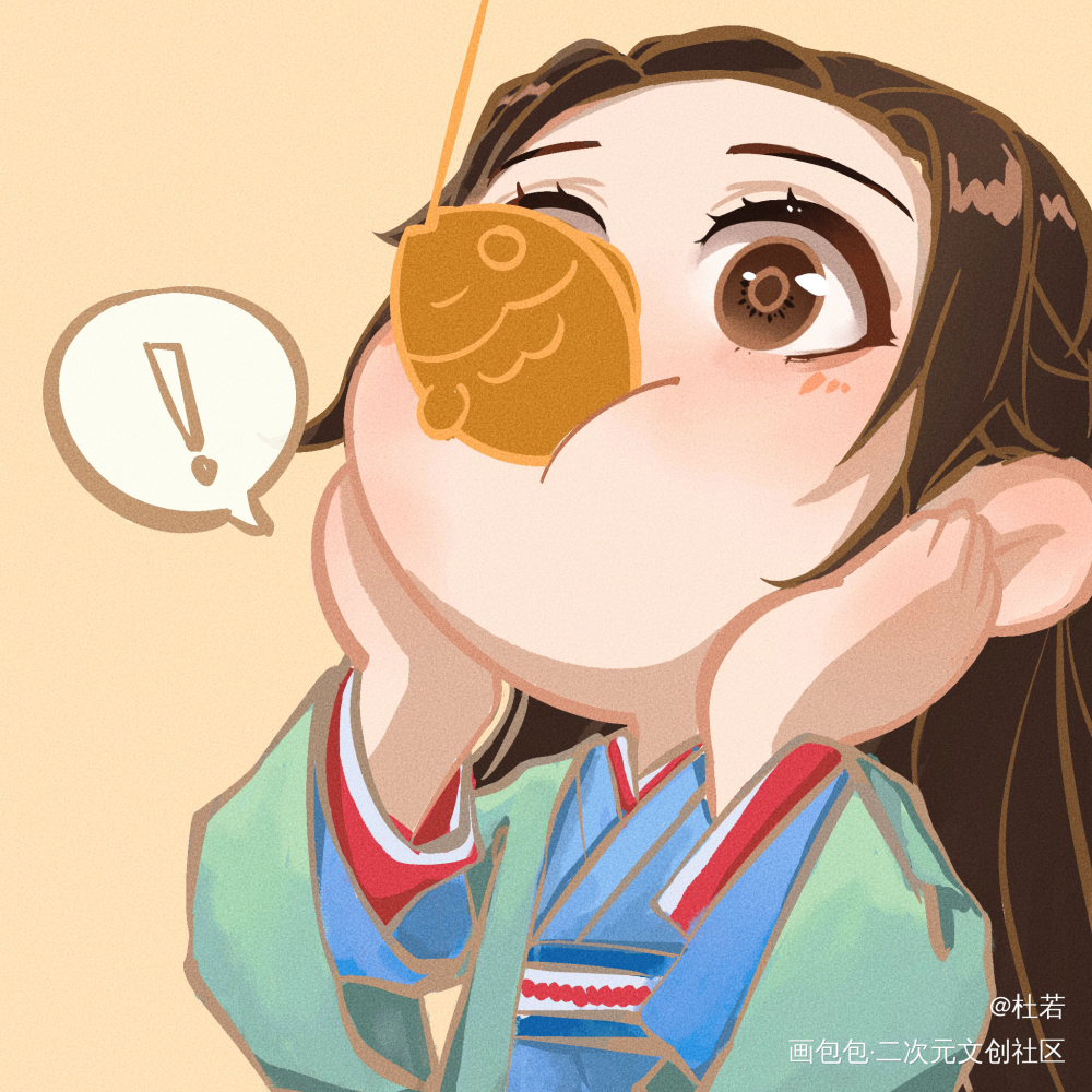 真·钓系阿絮_山河令浪浪钉温周Q版绘画作品