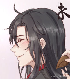 羡生贺漫画图透01_魔道祖师忘羡蓝忘机魏无羡平涂日系我要上首推插画同人绘画作品