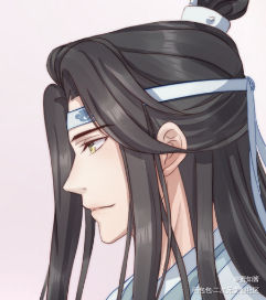 羡生贺漫画图透01_魔道祖师忘羡蓝忘机魏无羡平涂日系我要上首推插画同人绘画作品