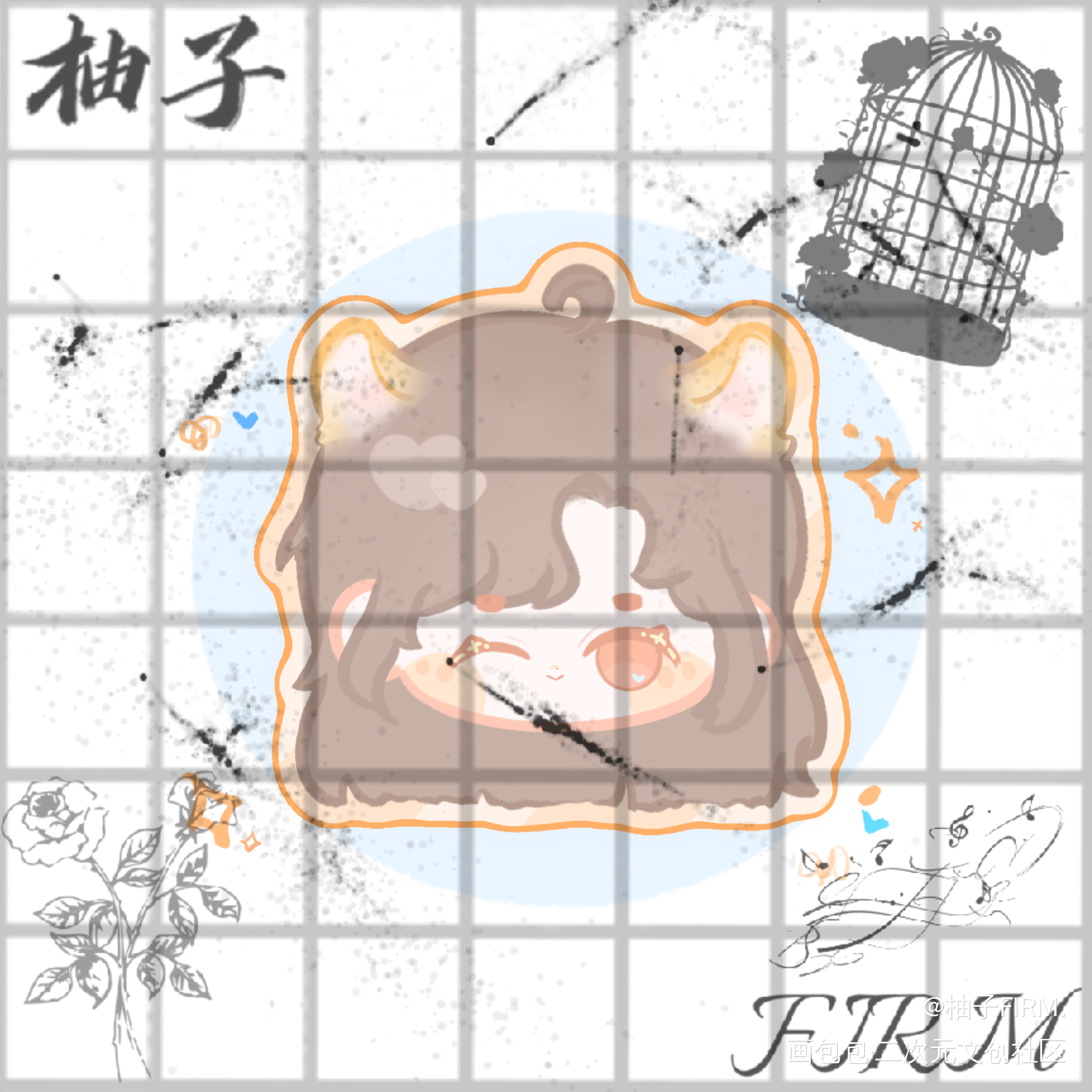 动物&万圣节_我只喜欢你的人设自习周自珩夏习清绘画作品