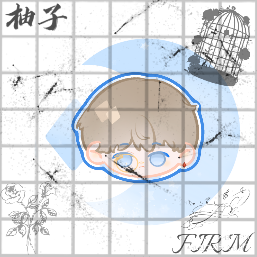 动物&万圣节_我只喜欢你的人设自习周自珩夏习清绘画作品