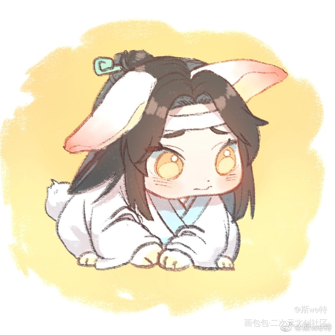 叽兔！_魔道祖师忘羡我要上首推绘画作品