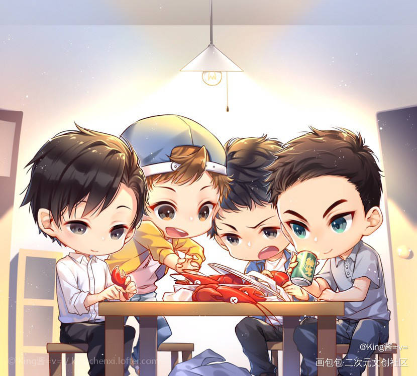 犯心，吃小龙虾_犯罪心理犯罪心理广播剧绘画作品