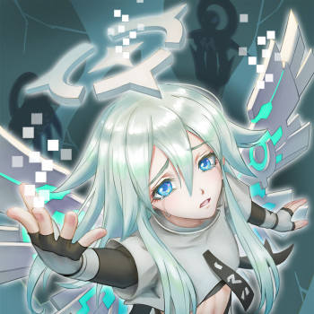 "救救我,我不想消失……"_凹凸世界见习天使同人凹凸世界手游绘画作品