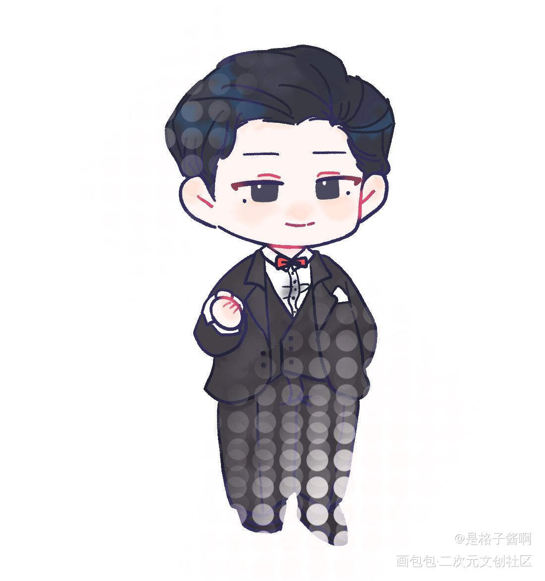 约的黎叔叔_188男团妹叔黎朔绘画作品