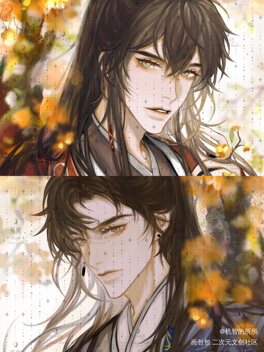 玉楼春_你却爱着一个傻逼188男团李简李玉简隋英古风绘画作品