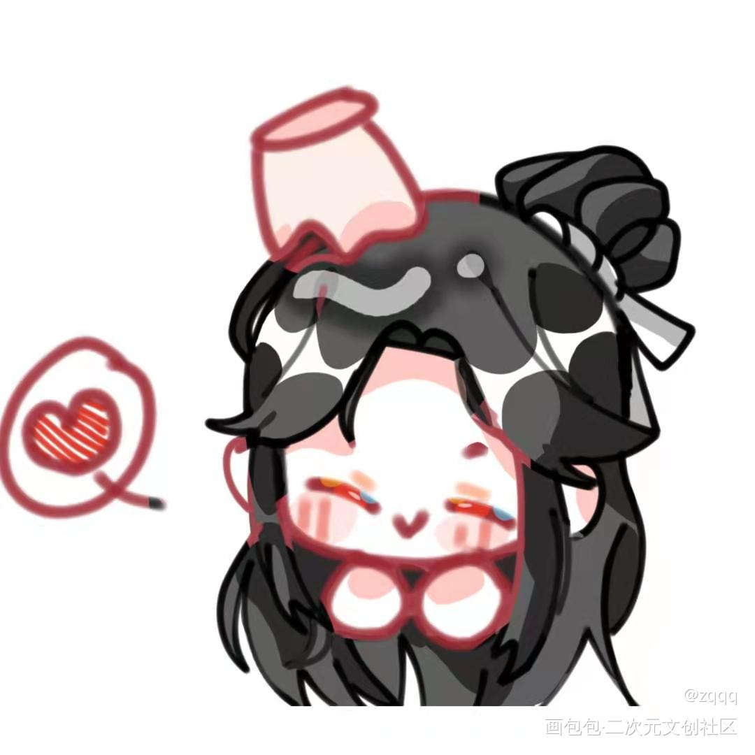 约稿的花怜小水印_天官赐福花怜约稿绘画作品