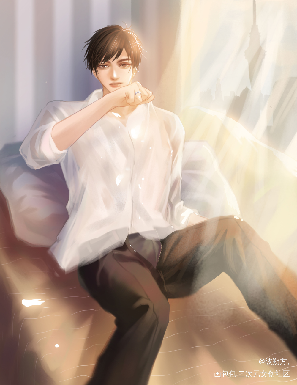 翔哥生贺_职业替身188男团晏周周翔绘画作品