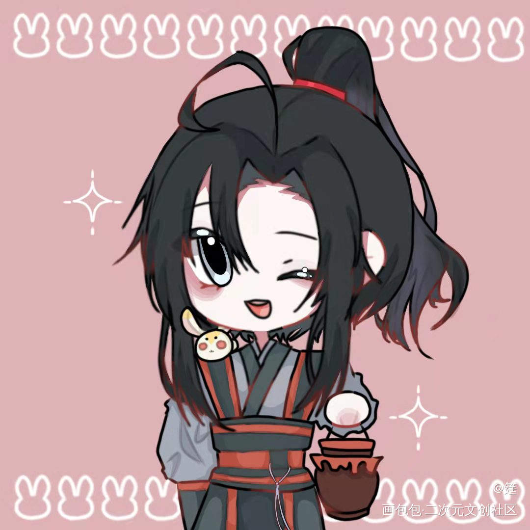 魏无羡生日贺图_魏无羡Q版绘画作品