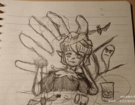 灰原哀and万圣_绘画作品