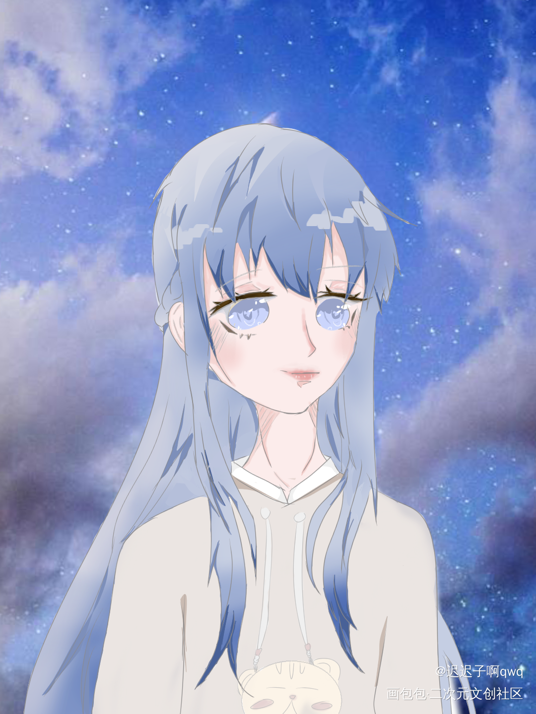 _平涂绘画作品