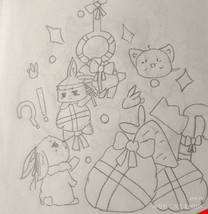忘羡_魔道祖师忘羡Q版绘画作品