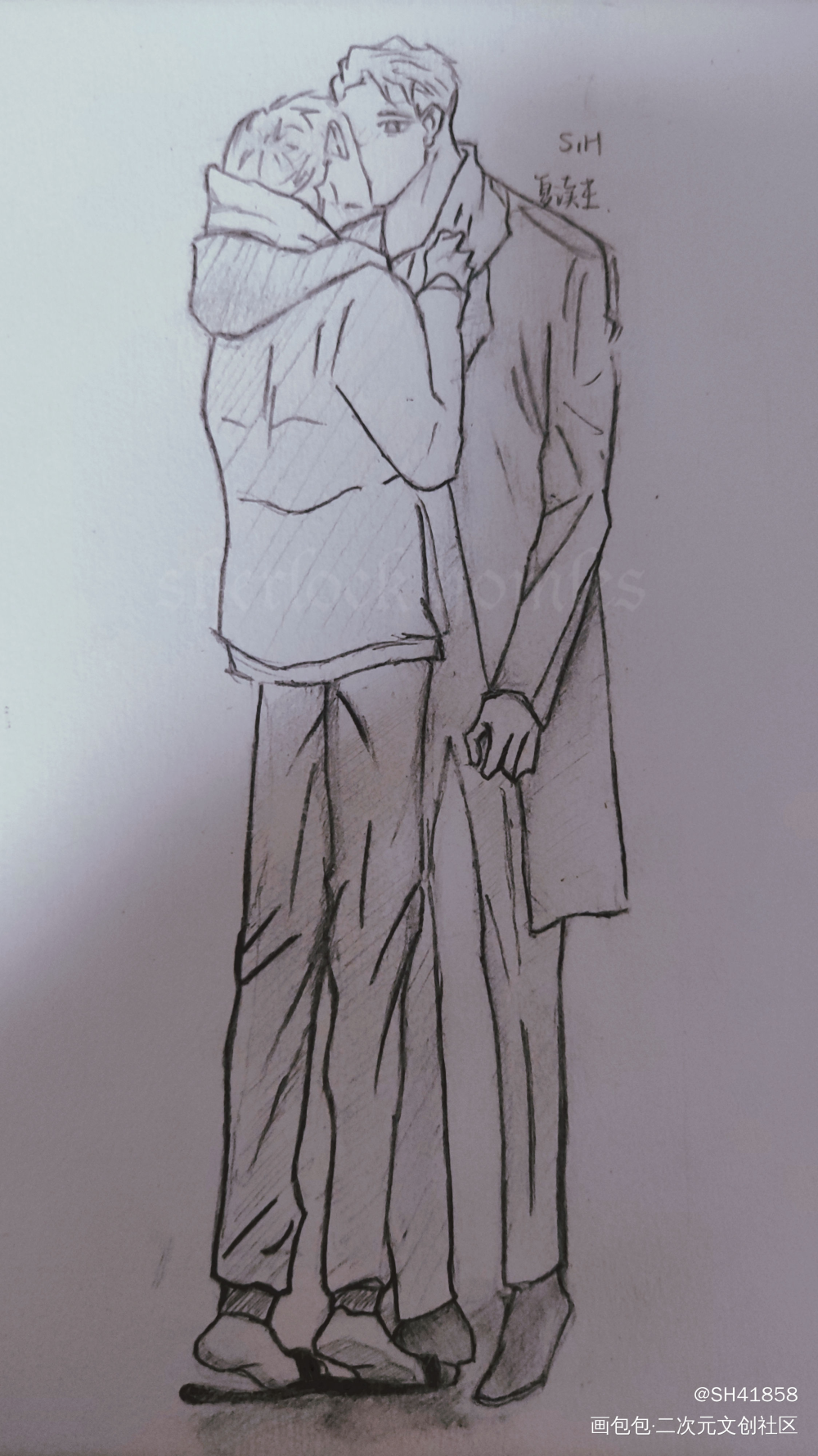 复读生_手绘复读生临摹绘画作品