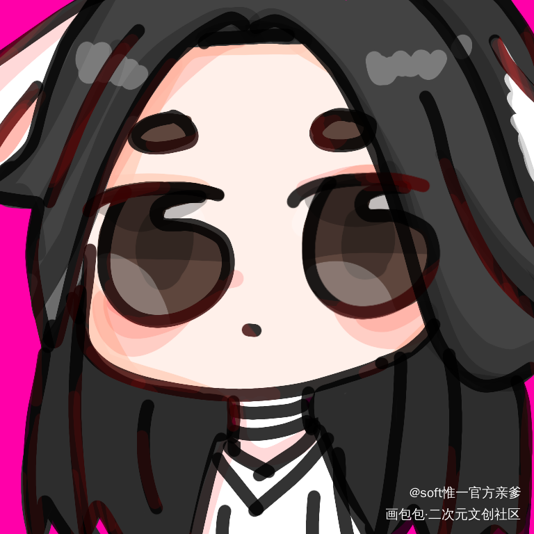 怜怜_天官赐福绘画作品