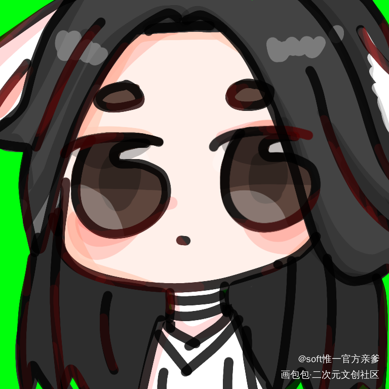 怜怜_天官赐福绘画作品