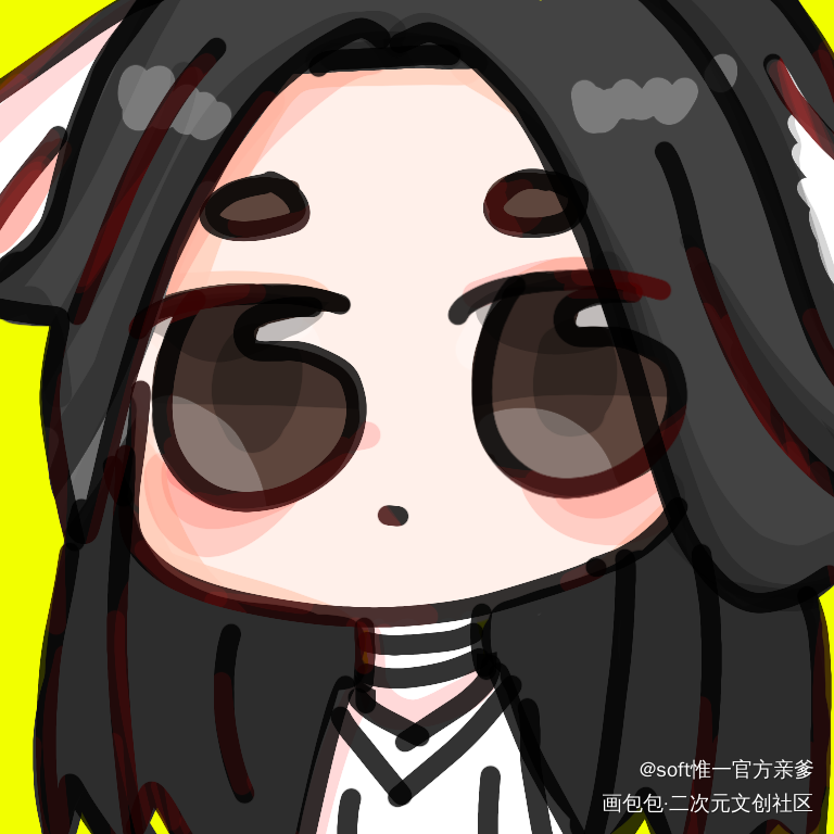 怜怜_天官赐福绘画作品