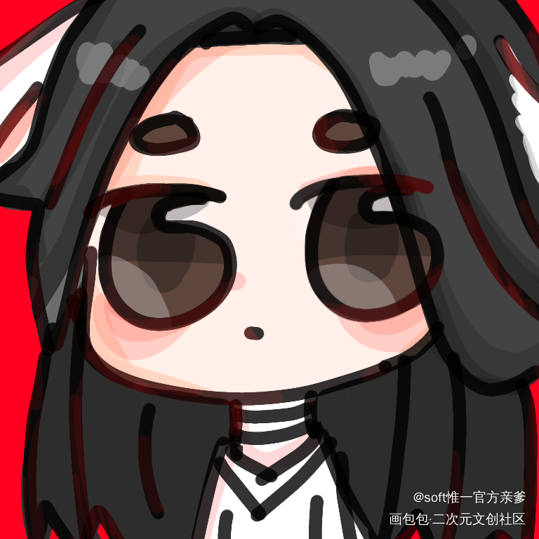 怜怜_天官赐福绘画作品