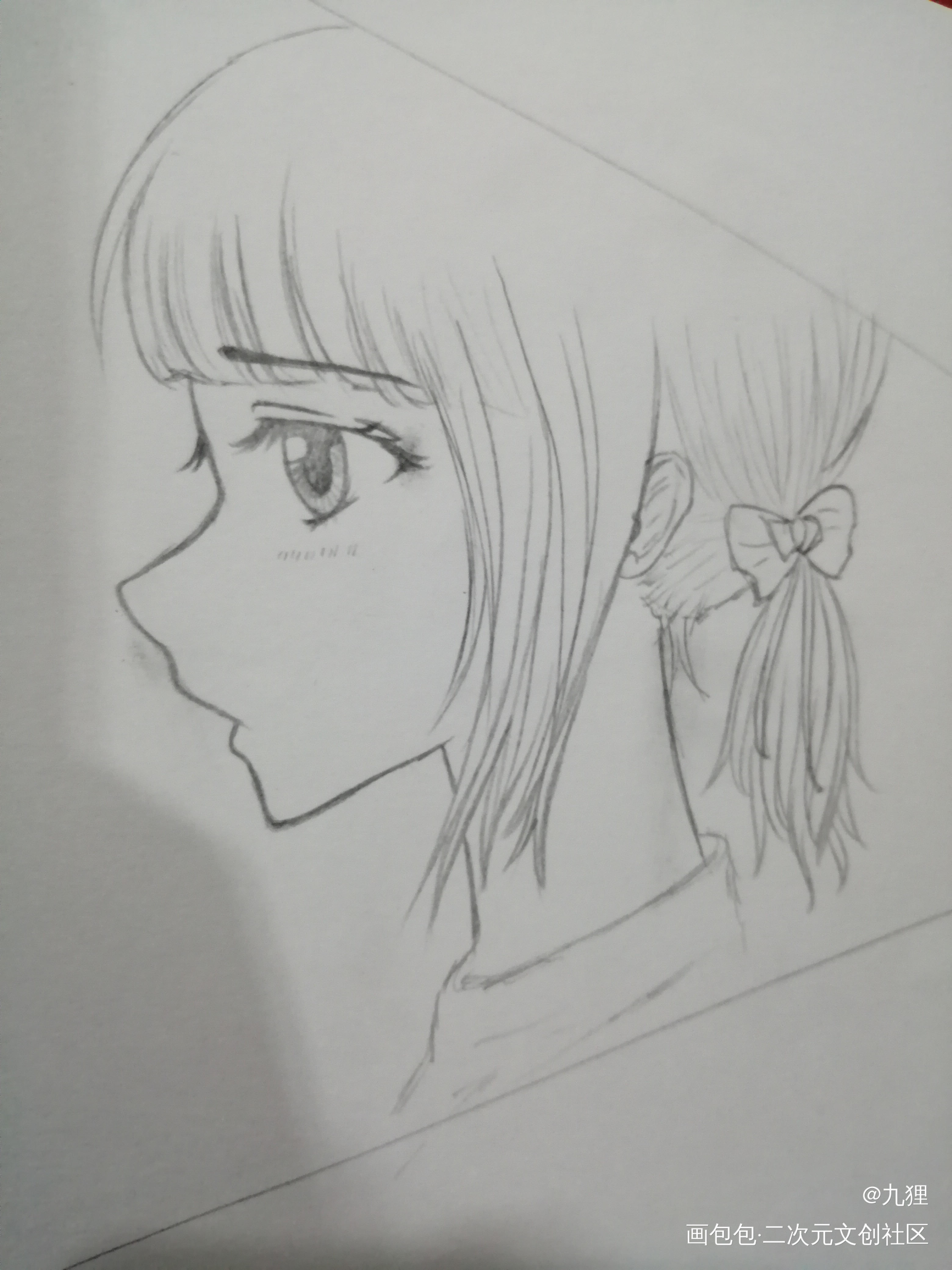 _手绘摸鱼oc绘画作品