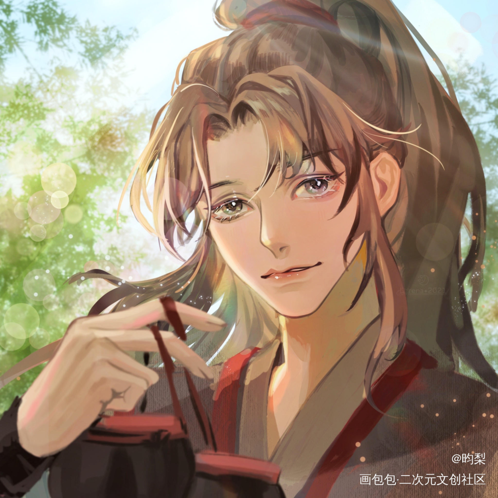 生日快乐宝贝_魔道祖师魏无羡古风厚涂绘画作品