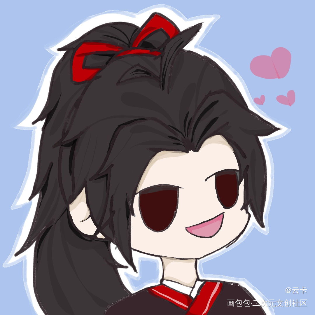 羡羡_魔道祖师手绘绘画作品