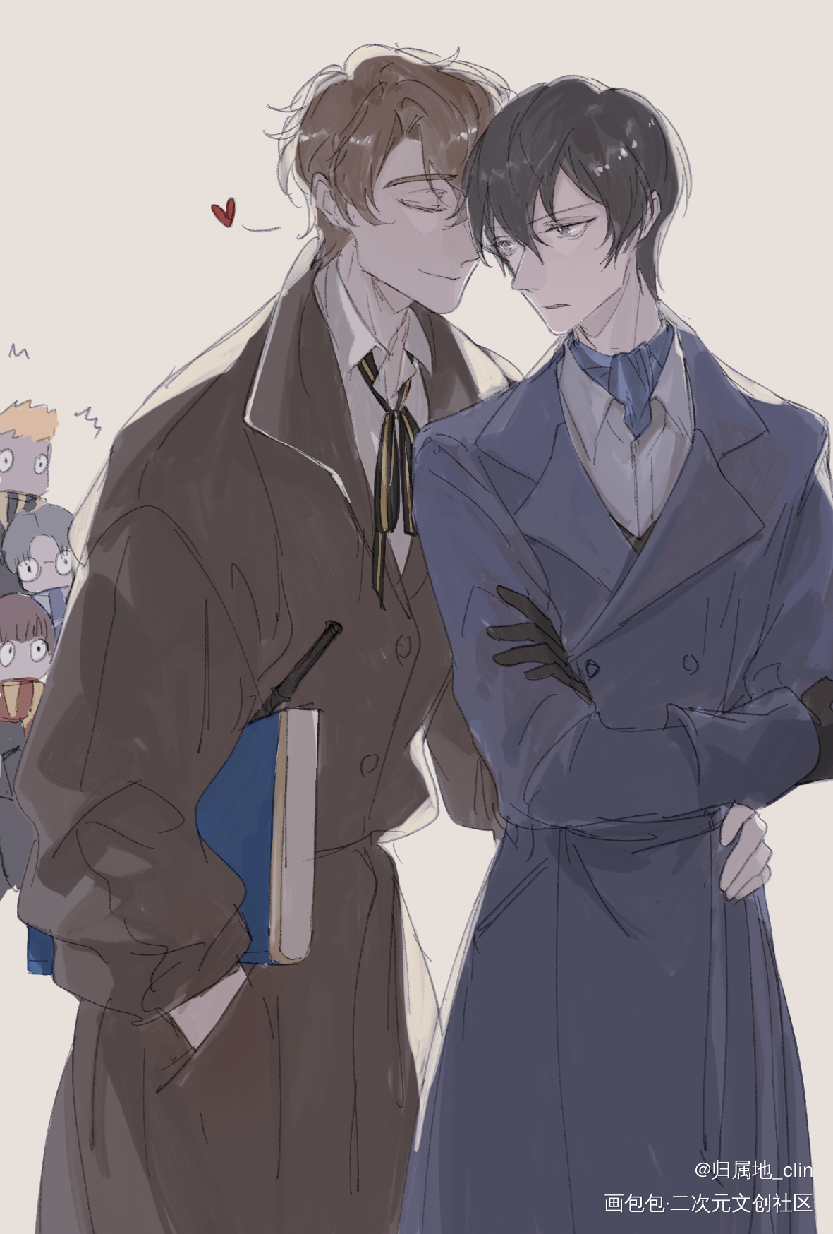 陆林/HPparo_残次品陆林林静恒陆必行绘画作品