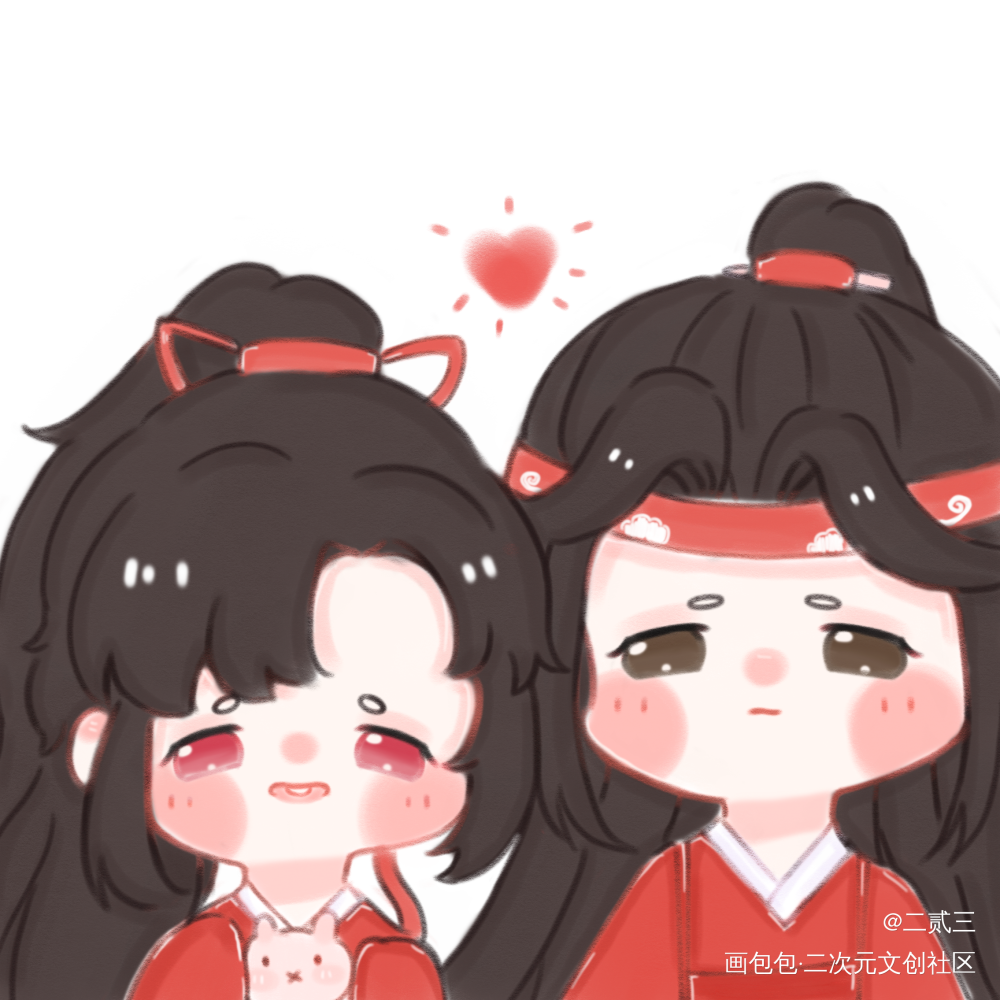 _魔道祖师忘羡绘画作品