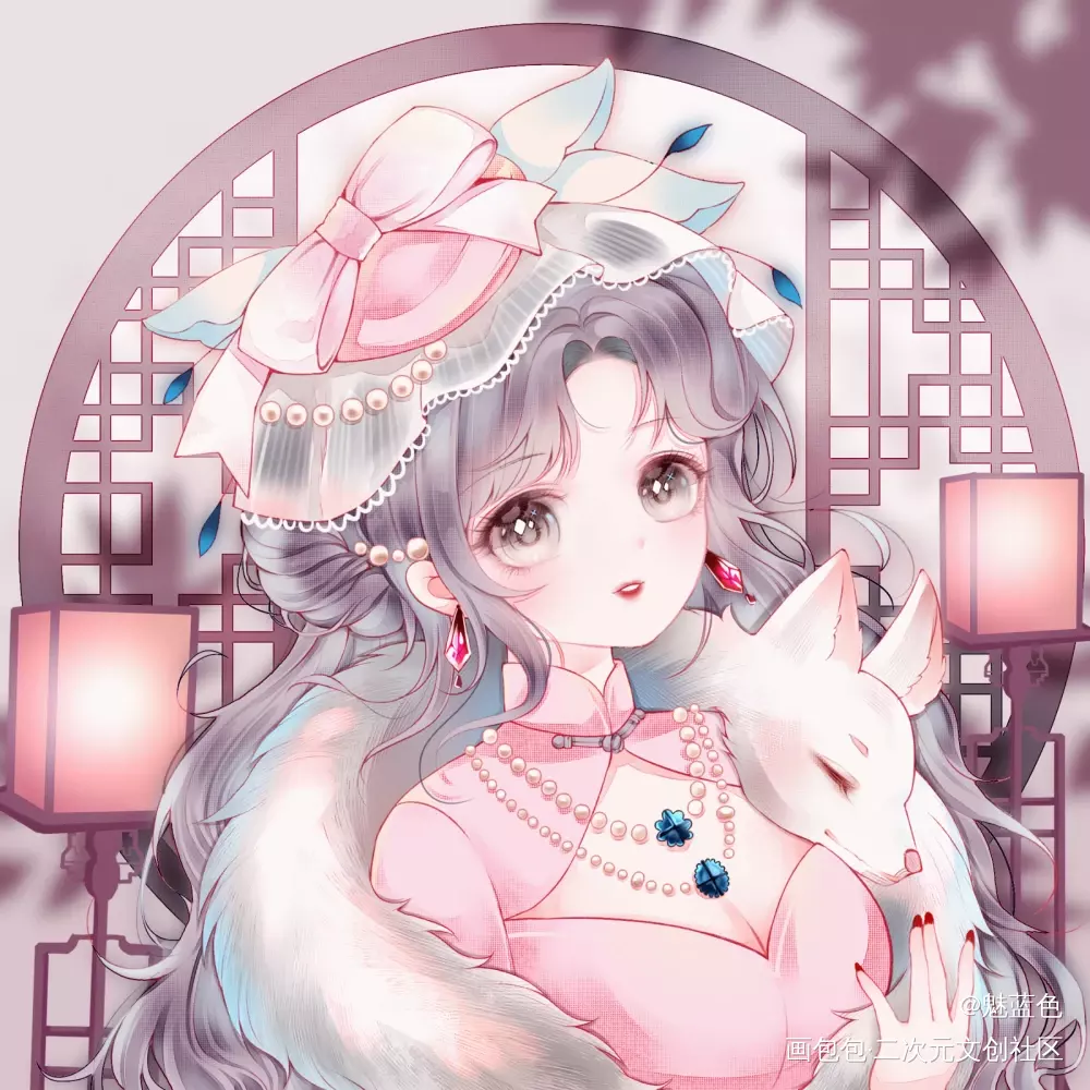 一自创原画_手绘绘画作品