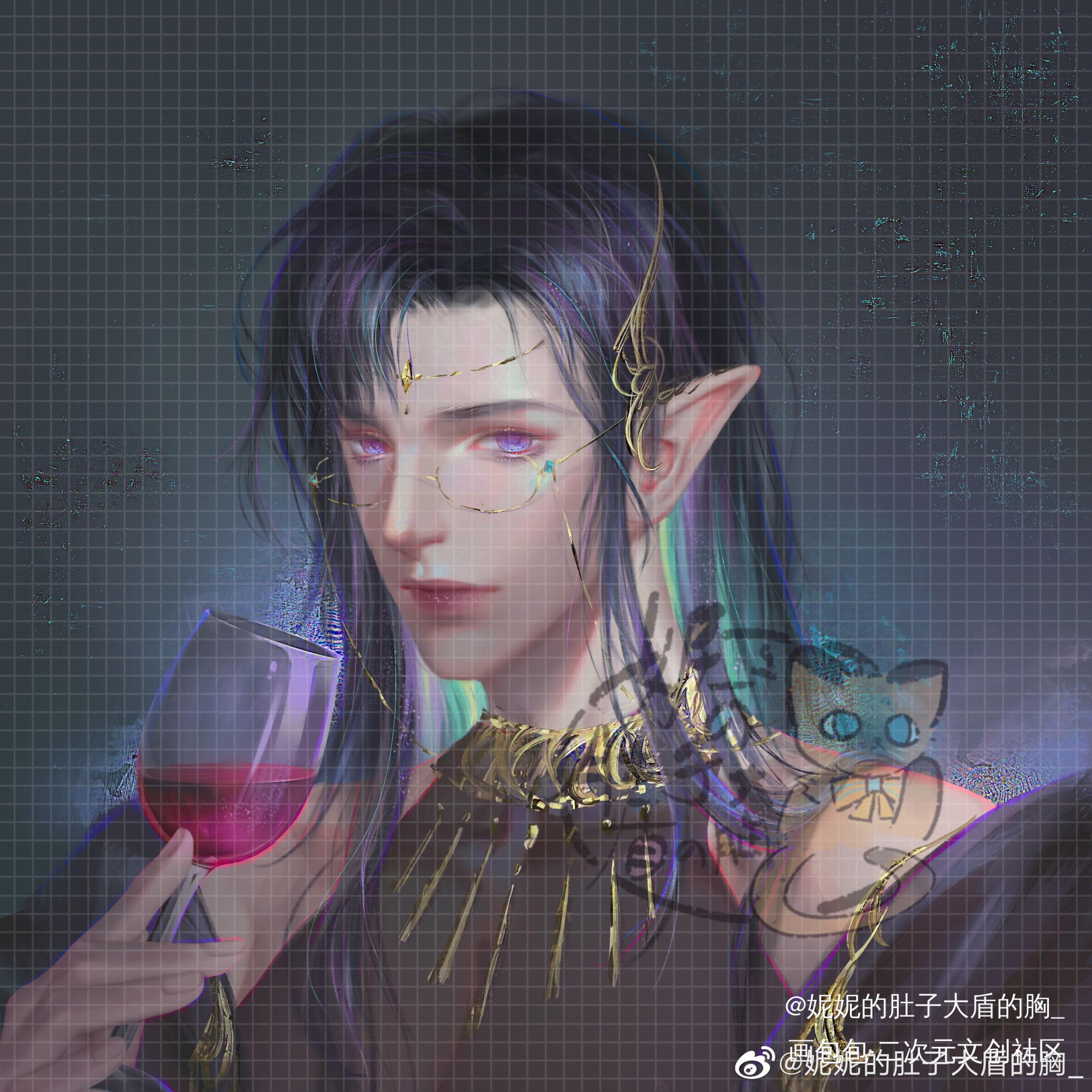 1104顾青裴生日快乐_针锋对决188男团原顾顾青裴绘画作品