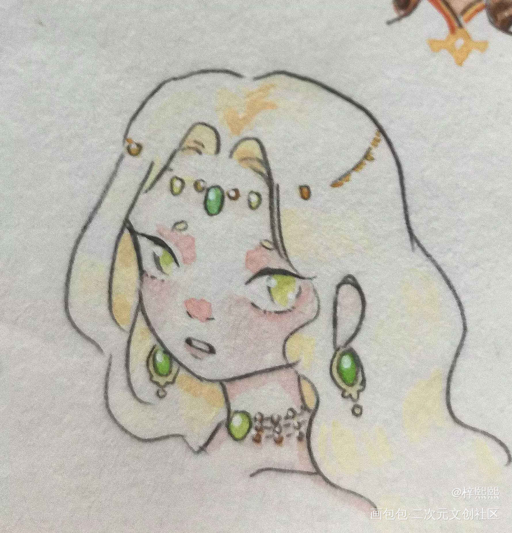 痴情种_手绘绘画作品