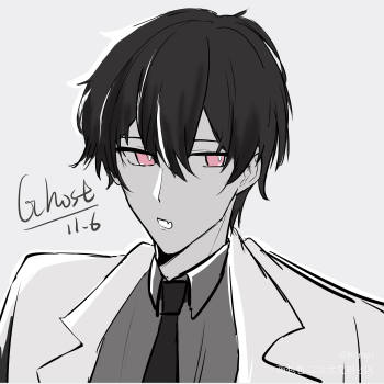 楚慈_提灯看刺刀淮上楚慈平涂绘画作品