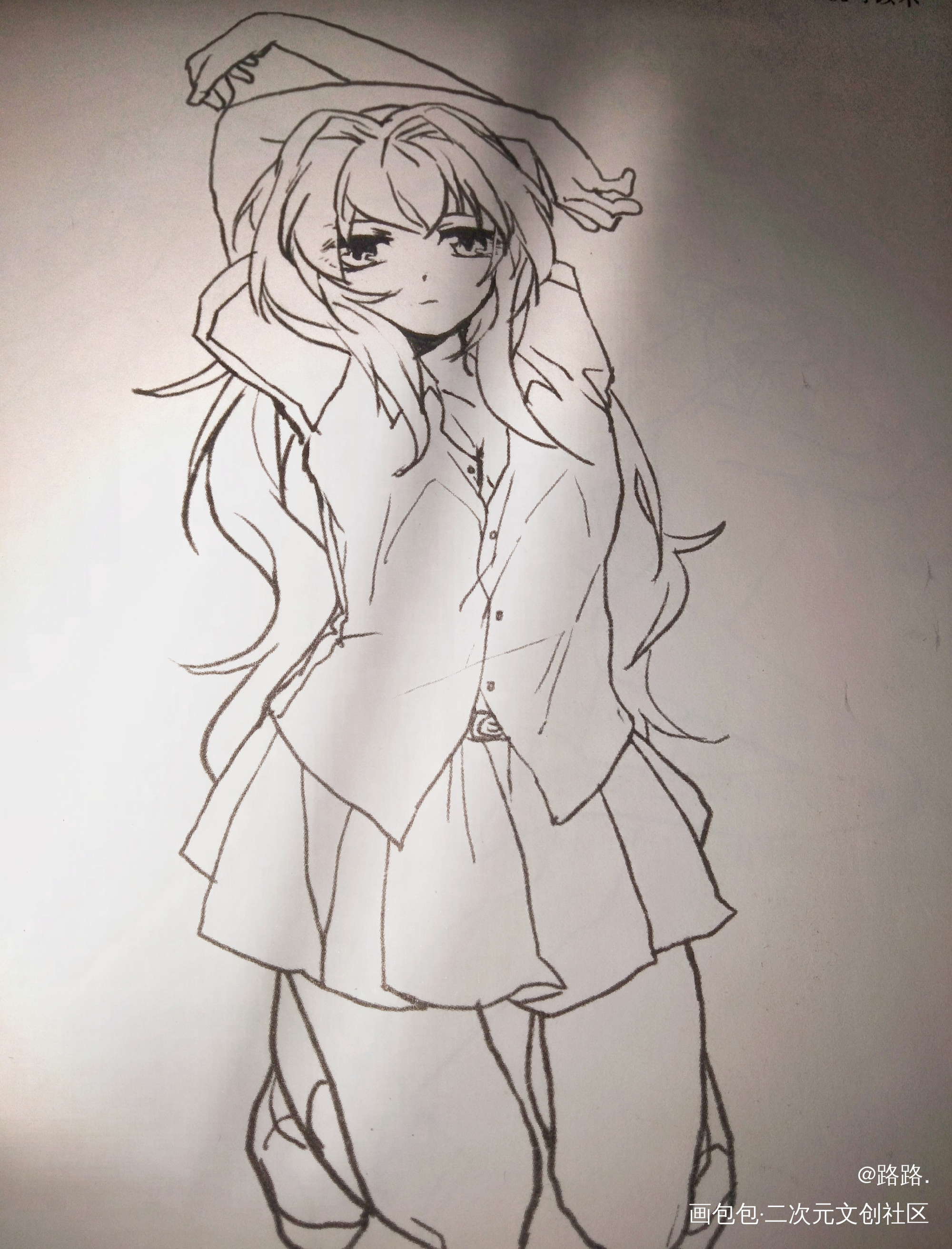 _手绘绘画作品