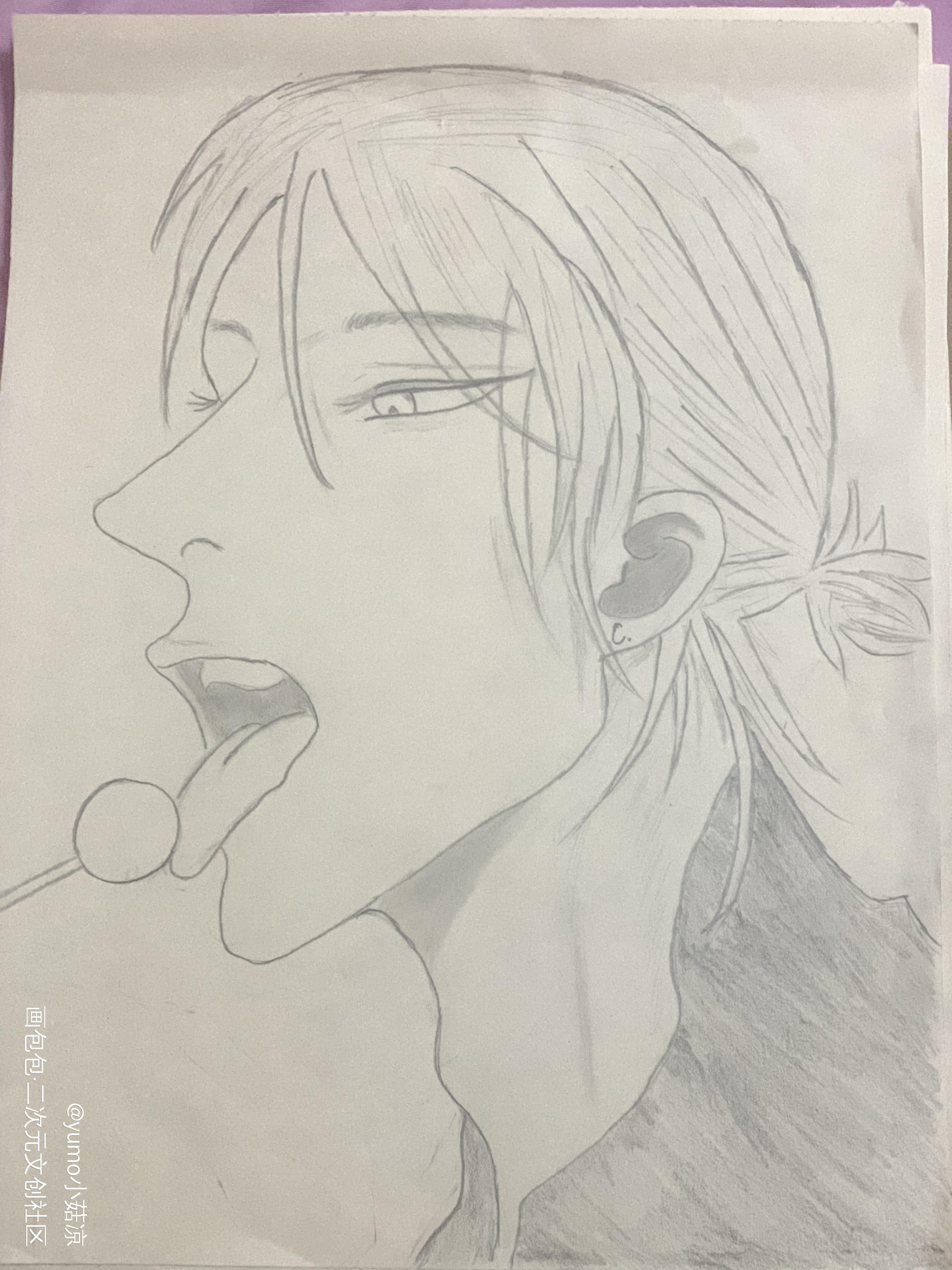 临摹练习_贱炸old先绘画作品