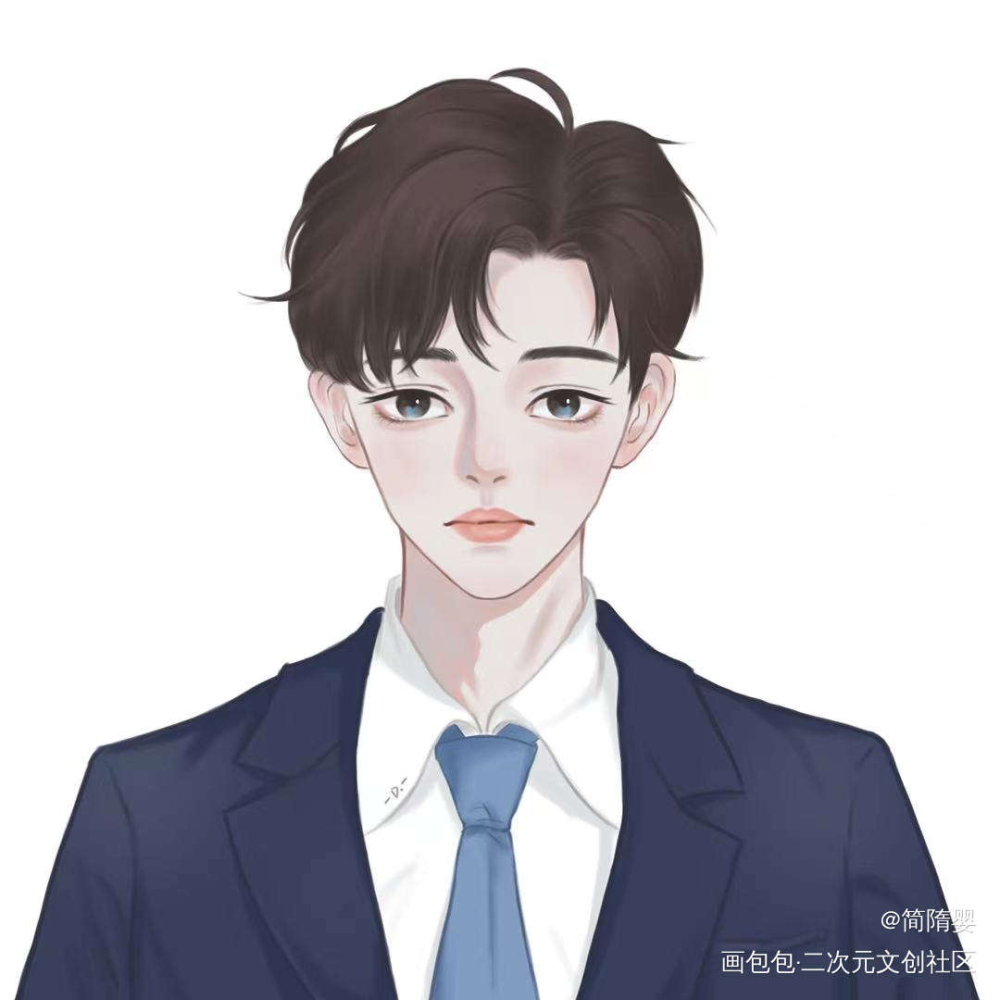 核桃咕咕_一醉经年188男团约稿绘画作品