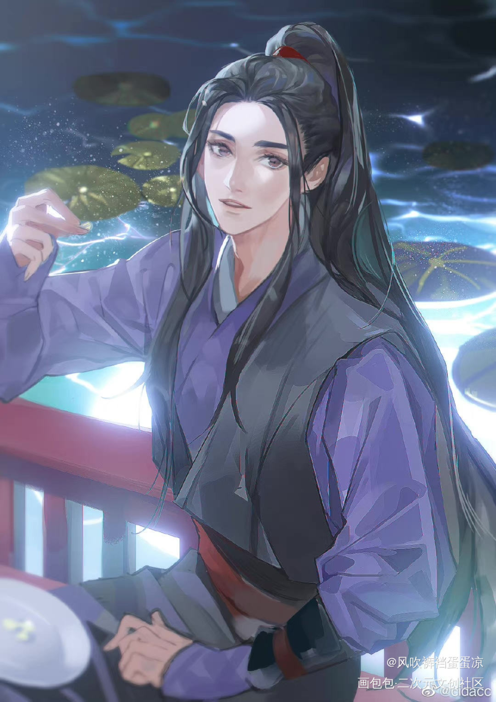 魏无羡_魔道祖师魏无羡绘画作品