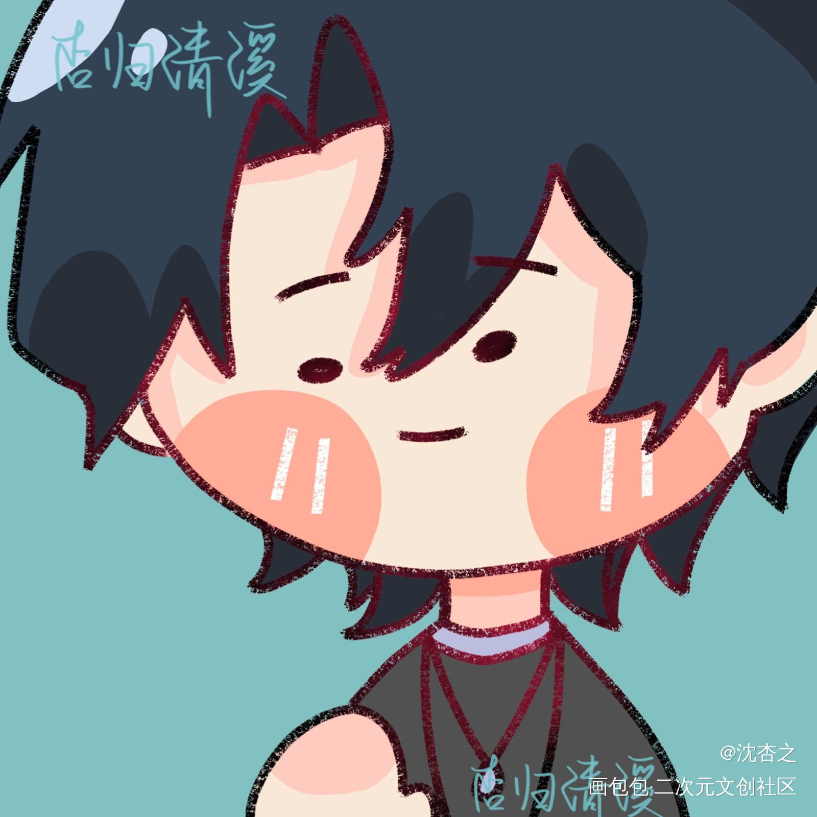 豆豆眼_营业悖论绘画作品
