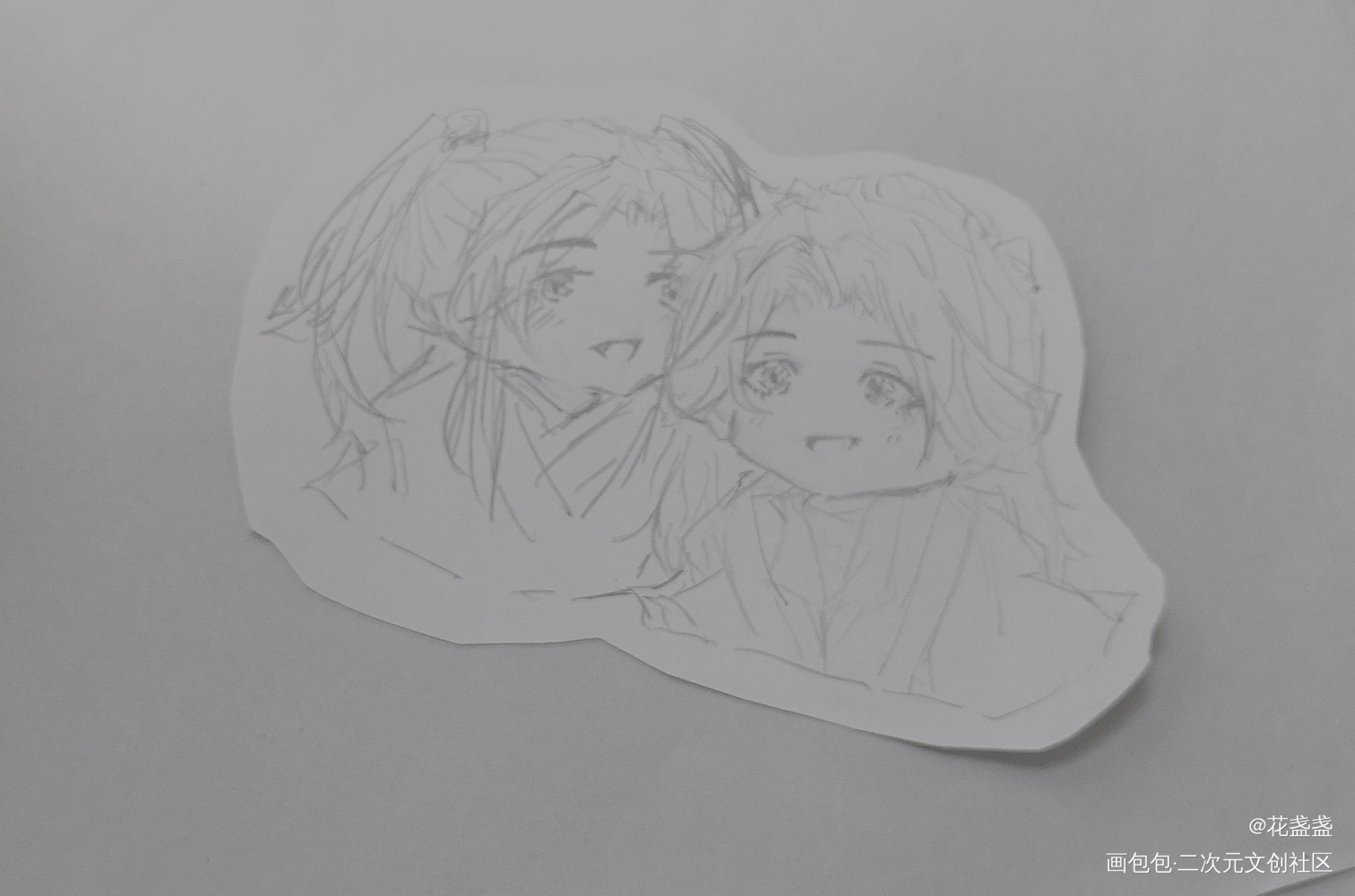 _天官赐福花怜我要上首推绘画作品