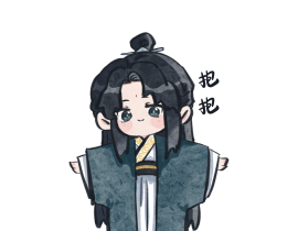 小秋抱抱_绘画作品