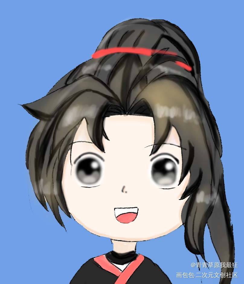 魔道祖师魏无羡Q版_魔道祖师忘羡Q版绘画作品