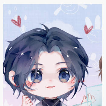 不要在垃圾桶里捡男朋友娄池池小池q版绘画作品