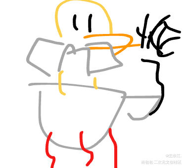 邵大鹅表情包_群秀Q版绘画作品