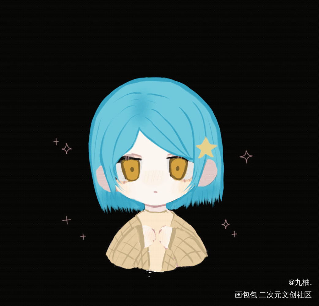小辉哥的亲亲_附加遗产188男团温小辉Q版绘画作品
