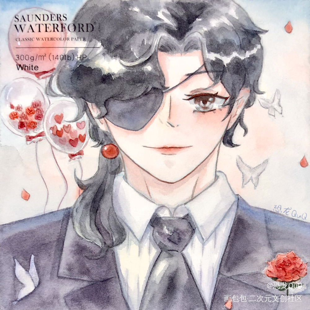 婚礼情头—花城_绘画作品