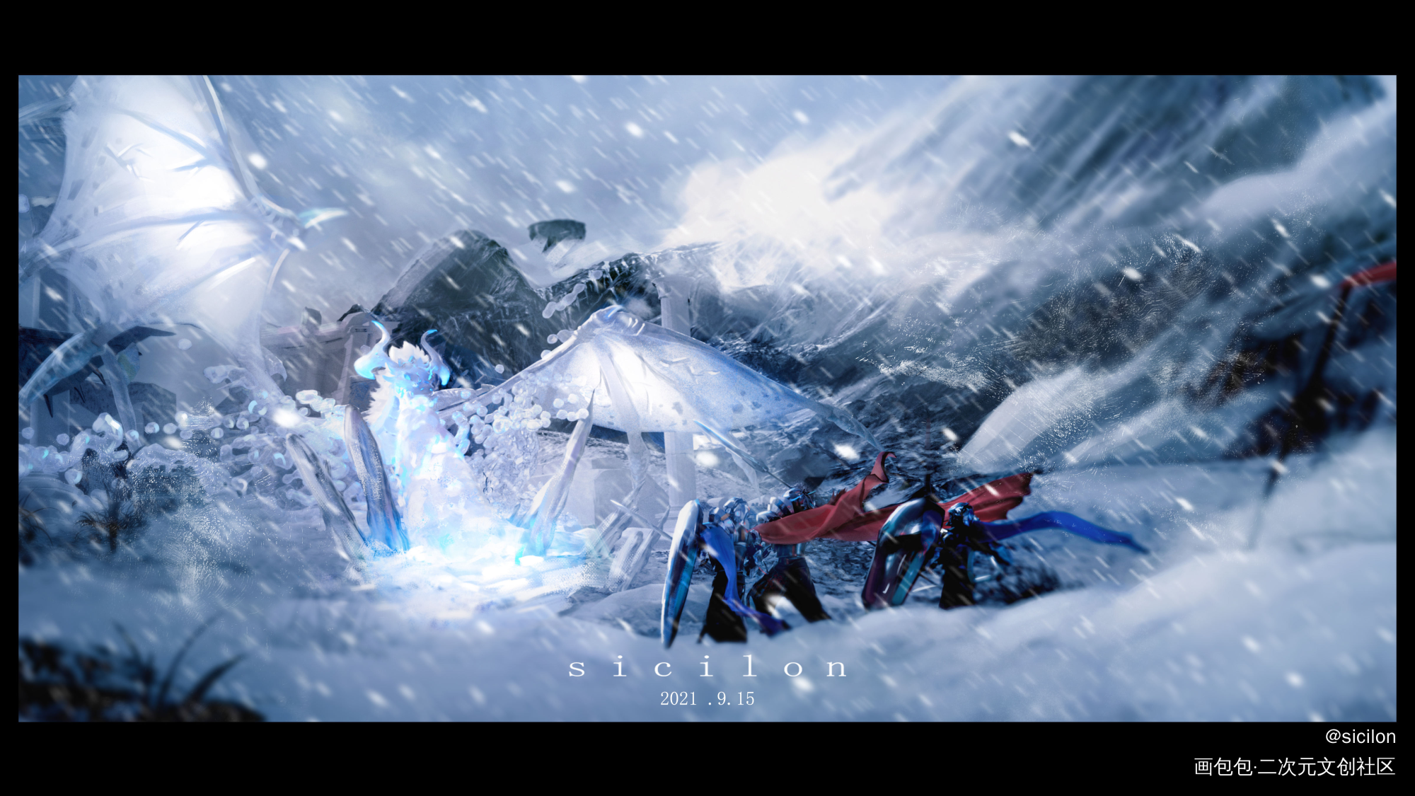 雪龙_厚涂求点评我要上首推绘画作品