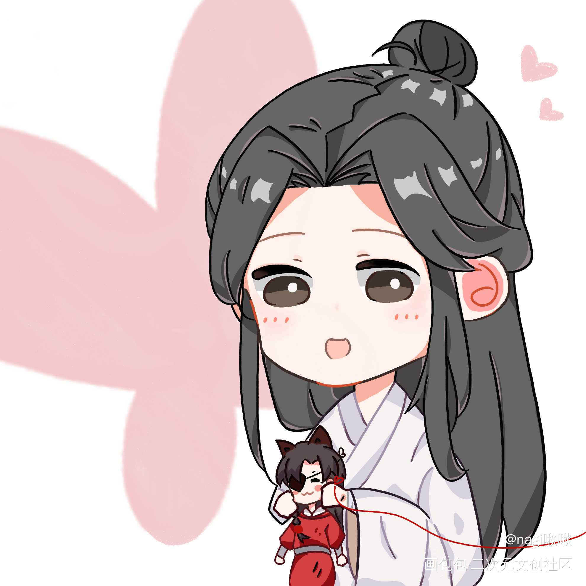 花怜??_天官赐福花怜绘画作品