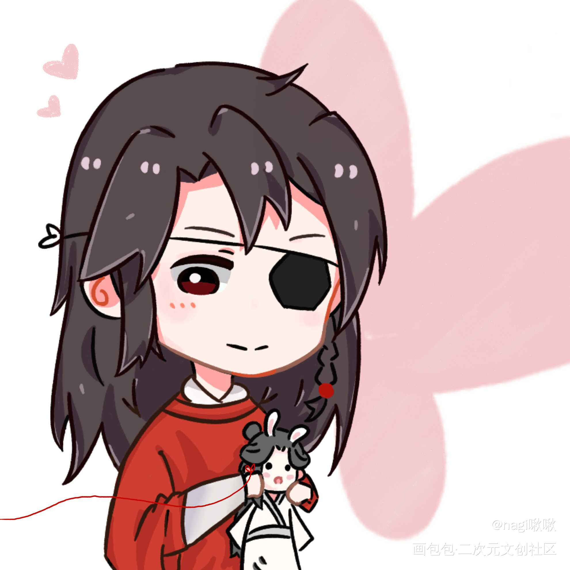 花怜??_天官赐福花怜绘画作品